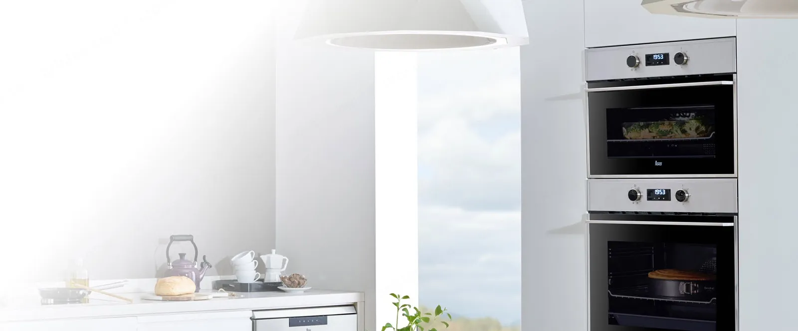 Teka תנור בנוי פירוליטי בנפח 70 ליטרים תוצרת TEKA HSB635P  ניקוי באדים Hydro Clean גימור נירוסטה — תמונה 6
